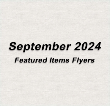 September Featured Items Flyers thumbnail