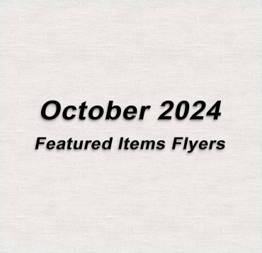 October Featured Items Flyers thumbnail