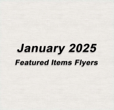 Jan 2025 Featured Items Flyer thumbnail