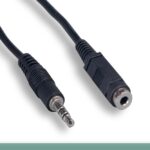 3.5mm M / F Stereo Audio Extension Cable