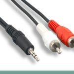 3.5mm Stereo to 2 RCA Audio Cable