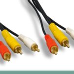 Premium 3 RCA Composite Video + Audio Cable