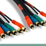 Premium 5 RCA Component Video + Audio Cable