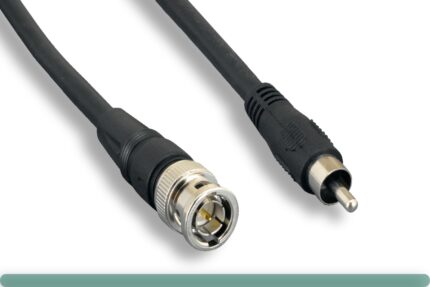 Premium BNC M to RCA M Composite Video Cable