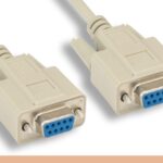RS-232 DB9 F / F Serial Cable