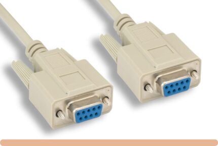 RS-232 DB9 F / F Serial Cable