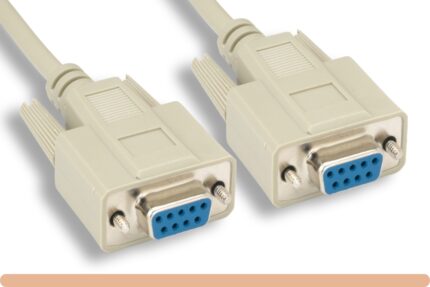 DB9 F / F Null Modem Cable