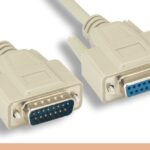 DB15 M / F Serial Extension Cable