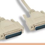 RS-232 DB25 M / M Serial Cable