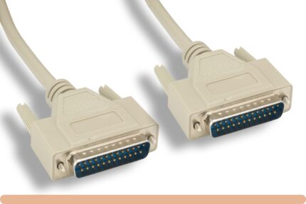 RS-232 DB25 M / M Serial Cable
