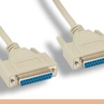 RS-232 DB25 F / F Serial Cable