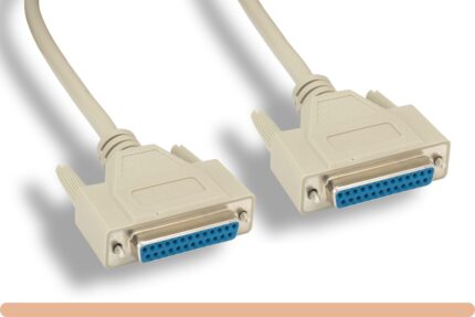 RS-232 DB25 F / F Serial Cable