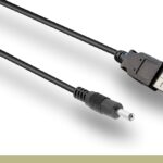 USB 2.0 A Male to DC 3.5 MM x 1.35 MM Power Cable