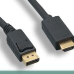 DisplayPort to HDMI Cable 4K with Latch