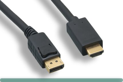 DisplayPort to HDMI Cable 4K with Latch