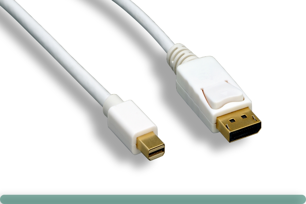 10dp-mdpdp-03.jpg Mini DisplayPort to DisplayPort Cable - Image 1