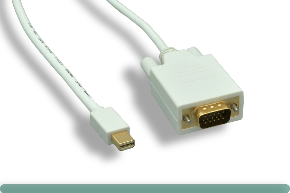 10dp-mdpvga-03.jpg Mini DisplayPort to VGA Cable - Image 1