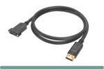 DisplayPort Male To Panel Mount Type Female Cable - Image 2