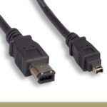 IEEE-1394a 6P to 4P Cable
