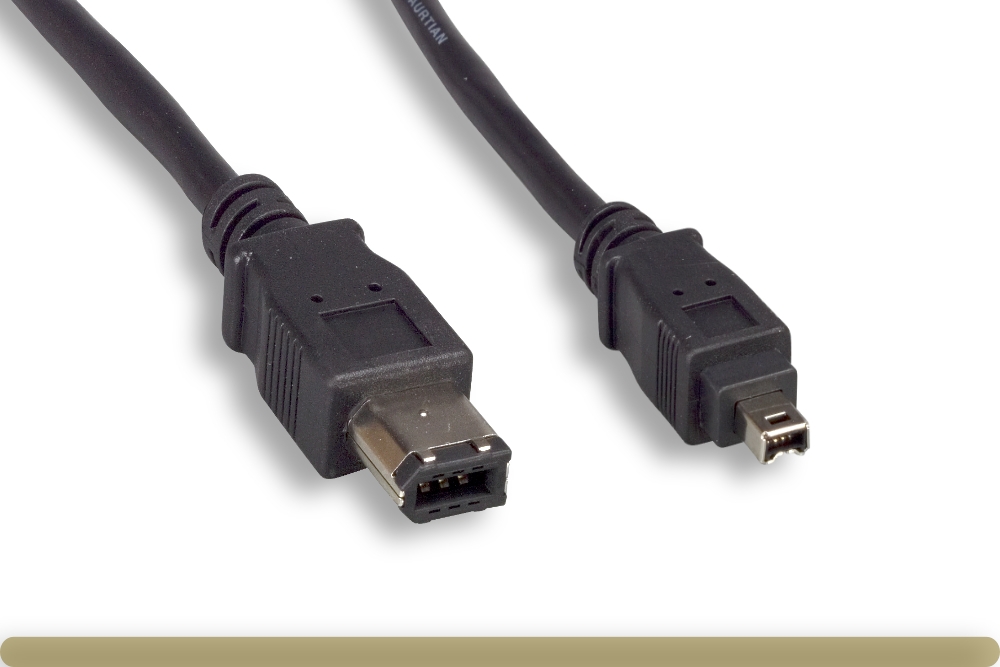 10e3-02103.jpg IEEE-1394a 6P to 4P Cable - Image 1