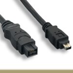 IEEE-1394b 9P to 4P Cable