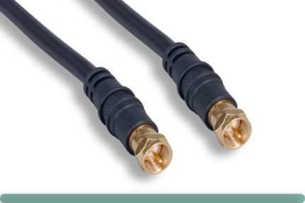 F-Type RG-6 Coaxial Video Cable
