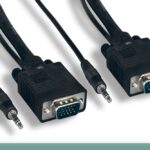 Super VGA Cable M / M with 3.5mm Stereo Audio