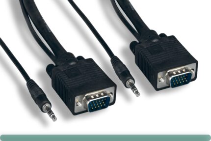 Super VGA Cable M / M with 3.5mm Stereo Audio