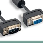 Slim Super VGA Cable HD15 M / F