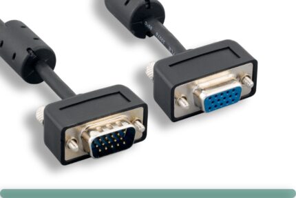 Slim Super VGA Cable HD15 M / F