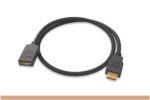 High Speed HDMI Male to Female Extension Cable with Dust Caps 30AWG - Image 2