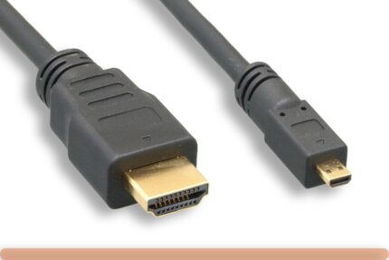 HDMI to Micro HDMI, High-Speed HDMI with Ethernet Cable