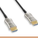 HDMI 8K CMP Hybrid AOC Active Optical Cable 2.1 Bright Gold (with Anti-Static Bag)