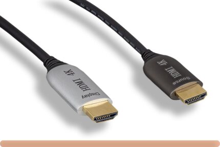 Hybrid Active Optical Fiber HDMI Plenum Rated
