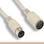 DIN5 M/F AT Keyboard Extension Cable
