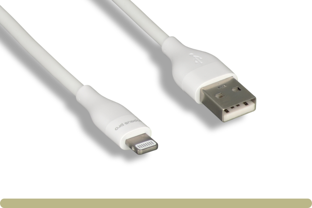 10lt-xx-wh_c_.jpg MFi Certified USB A to Lightning Sync & Charging Cable - Image 1