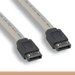 180 Degree 7 Pin External Serial ATA Cable