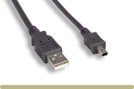USB 2.0 A Male / Mini 4 Pin Male Cable