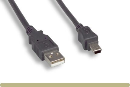 USB 2.0 A Male / Mini 5 Pin Male Cable