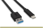USB3.2 Gen 2x1 10G Type-C Male to Type-A Male Cable