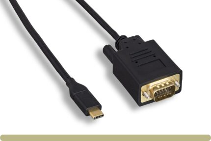 USB 3.1 Type C to VGA Cable