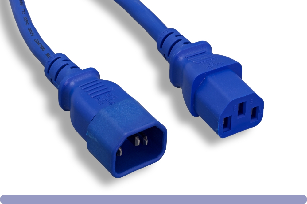 10w1-02202-bu_2.jpg 18 AWG Blue Color Power Extension - Image 1