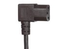 18 AWG Right Angle Standard Power Cord NEMA 5-15P to C13 - Image 2