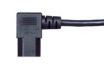 18 AWG Right Angle Standard Power Cord NEMA 5-15P to C13 - Image 3