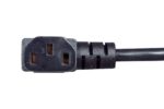 18 AWG Right Angle Standard Power Cord NEMA 5-15P to C13 - Image 4