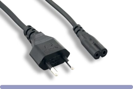 European Power Cord CEE 7/16 To IEC-60320-C7