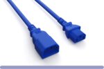 14 AWG  C13/C14 Blue Color Power Extension