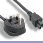 England Power Cord IEC-60320-C5 To BS1363 With Fuse