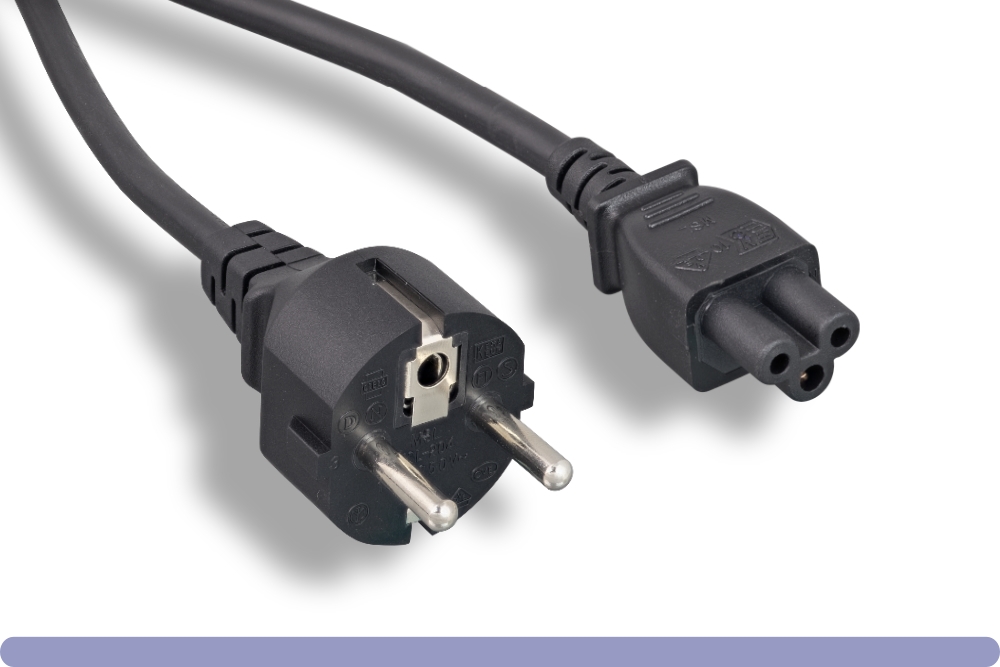 10w1-152xx-eu_1.jpg European Schuko Power Cord CEE 7/7 To IEC-60320-C5 - Image 1