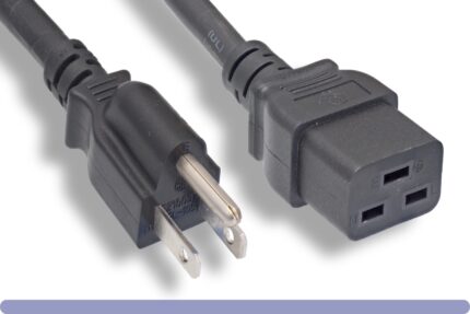 14 AWG NEMA 5-15P to C19 Power Cord
